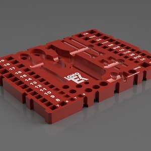 STL FILE - Packout Socket Set Insert (Milwaukee 56 Piece +11)