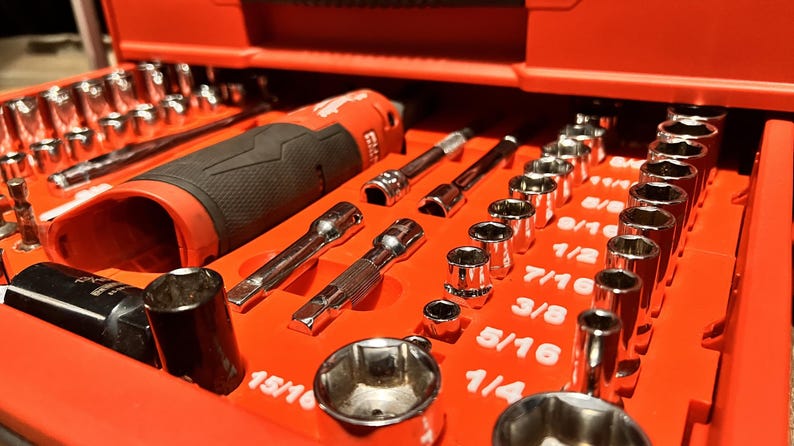 Packout Socket Set Insert (milwaukee 56 Piece +11) - Etsy