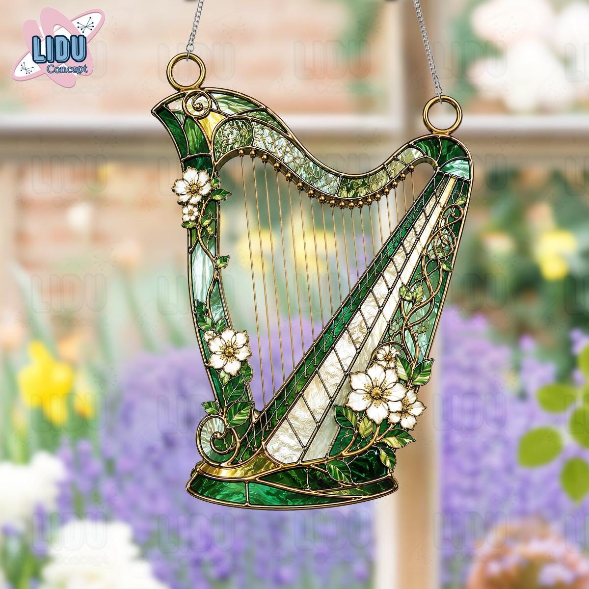 Harp ornament - Etsy 日本