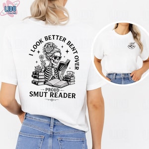 Spicy Reader Shirt – Funny Bookish Tee for Romance Lovers – Reading Fan Gift – Cute Smut Inspired Graphic Top