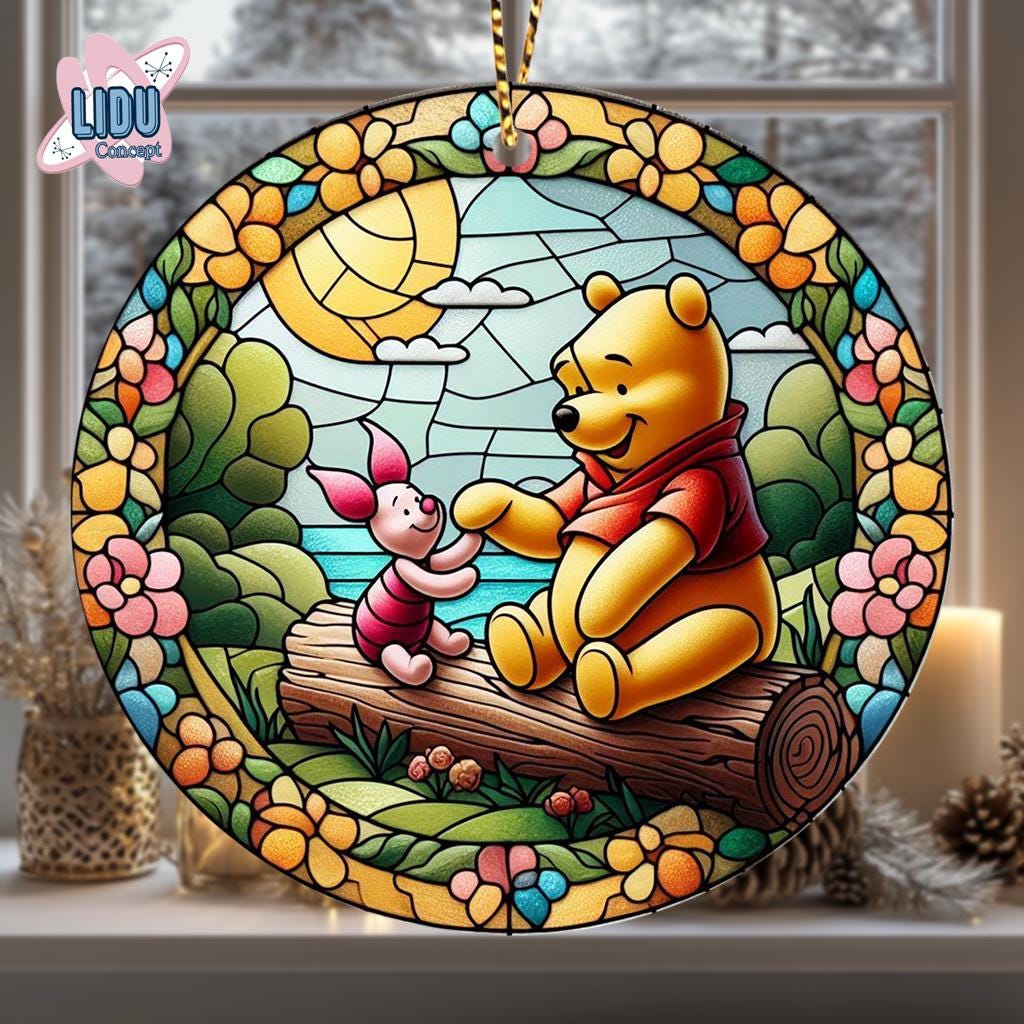 Winnie the Pooh Ornament Set - Etsy