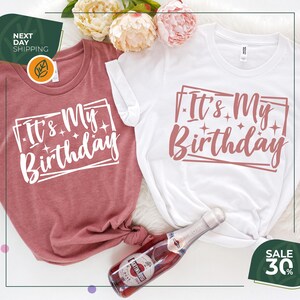 Birthday Crew Shirts | Birthday Squad Shirt | Its My Birthday Shirt | Birthday Party Shirts | Funny Birthday Shirts | Gift For Birthday