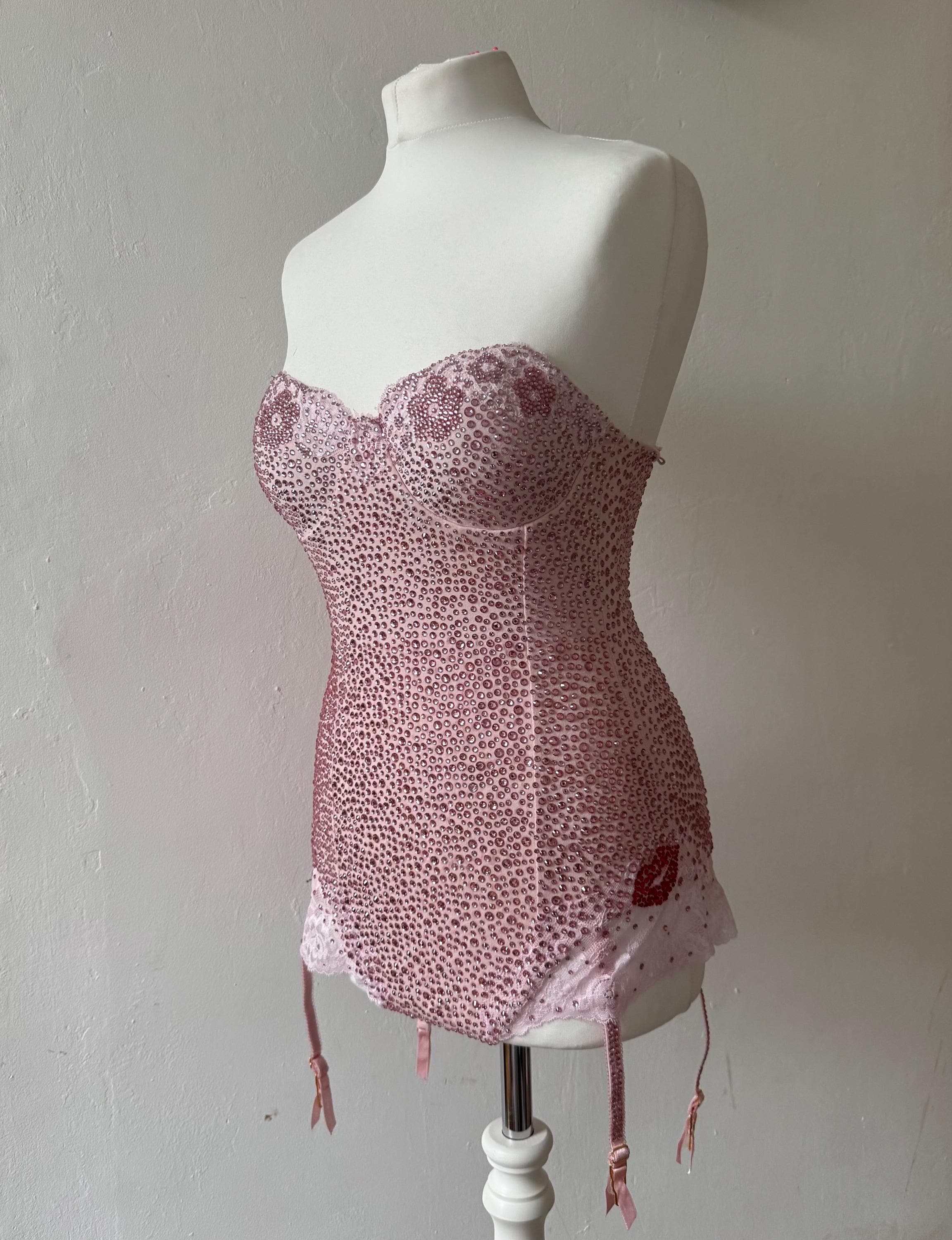 Sabrina Carpenter inspired Short n’ Sweet Bodysuit - Pink
