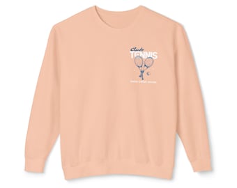 Sudadera de cuello redondo para amantes del tenis