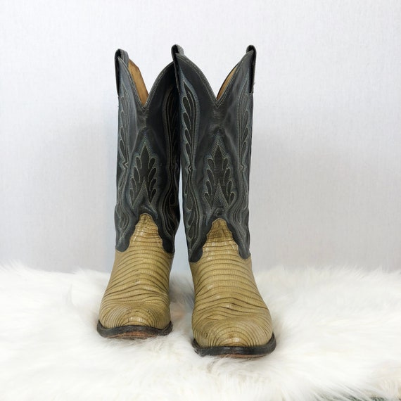 tony lama alligator boots