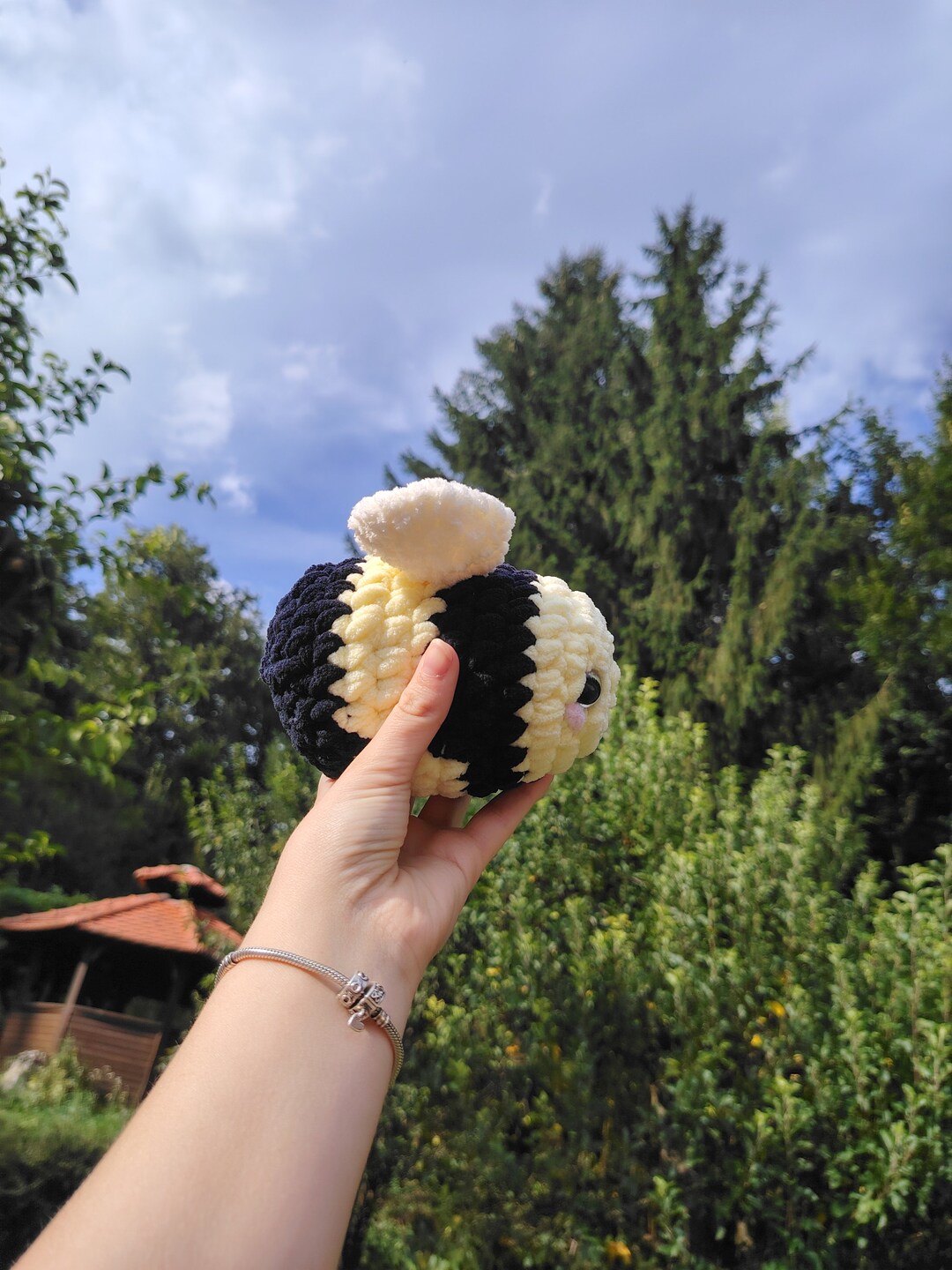 Handmade Crochet Bee Toy