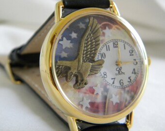Eagle Watch Support USA 4th of July, America, Independence Day, Patriot, gift Fathers Day, birthday
