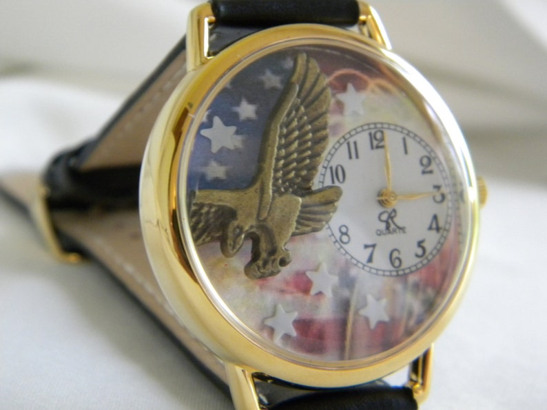 Eagle Watch Support USA 4th of July, America, Independence Day, Patriot, gift Fathers Day, birthday image 1