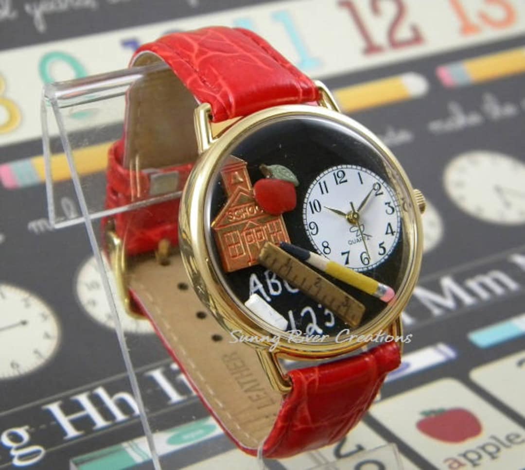 Teacher Watch Gift Jewelry Personalize Customize With Teachers