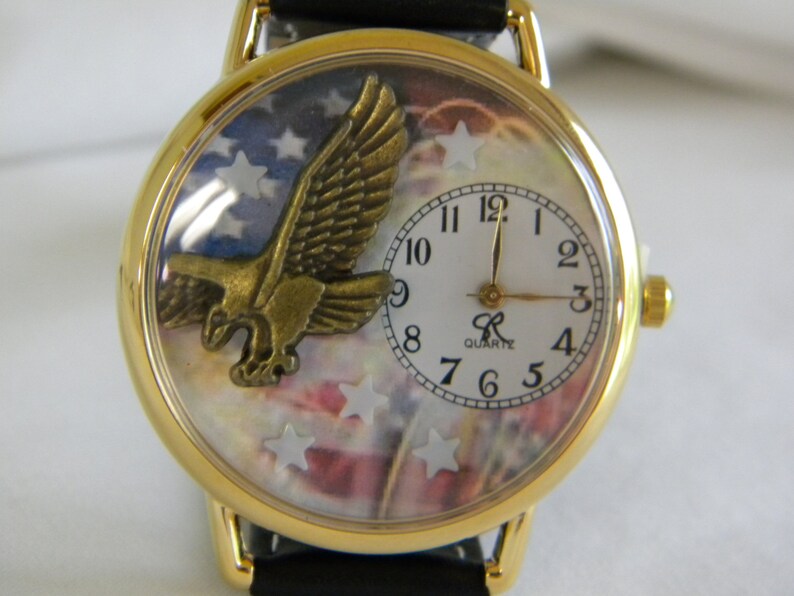 Eagle Watch Support USA 4th of July, America, Independence Day, Patriot, gift Fathers Day, birthday image 2