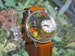 Fairy Garden Watch, door, path, greenery, flowers and fairy- personalize with the color flowers you want. 