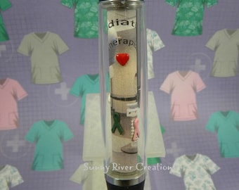 Radiation Therapist Pen cancer therapy nurse medical hospital clinic gift graduation Christmas birthday