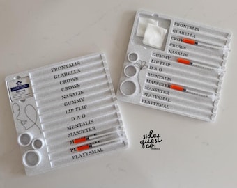Botox Syringe Organizer: Medical Aesthetics Tray - Nurse Injector Tool