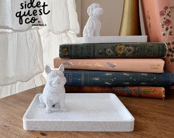 Dog Icon-ringhouder: trendy sieradendoosje voor naast het bed