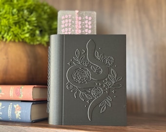 Bookmark Holder | 3D Printed Bookshelf Decor | Reader Gift | Book Shaped | Bookish Custom