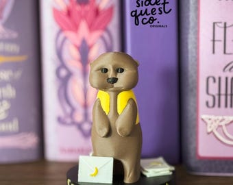 Crescent City Mail Otter Figurine: 3D Printed Fan Art