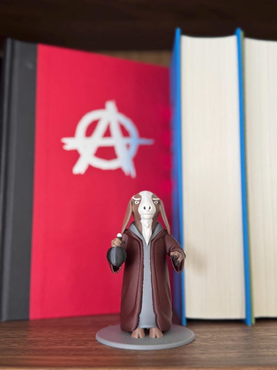 Dungeon Crawler Carl Prepotente Figure: Pony Bookshelf Decor and Fan Gift