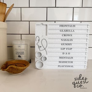 Organizador de jeringas de Botox para inyectores / Organizador de medicina estética / Diseño original / Hecho en Canadá / Herramienta de belleza médica