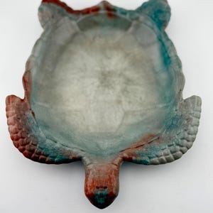 Turtle tray, cement tray, decorative table tray, catch all tray