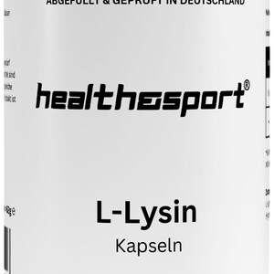 SALUTE E SPORT L-Lisina 800mg – 100 Capsule - Per il sistema immunitario, la pelle, la cura naturale delle labbra - Vegano senza additivi - Integratore alimentare