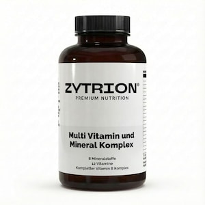Multivitamin Kapseln 120 Stück – ZYTRION, 12 Vitamine & Mineralstoffe, B-Komplex