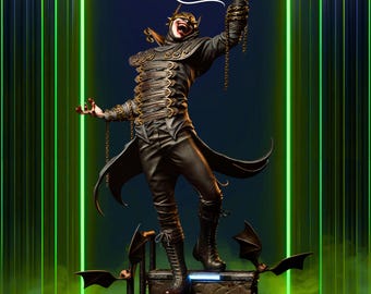 Dark Jester STL | 1:6 Scale Statue | High Detail 3D print Model