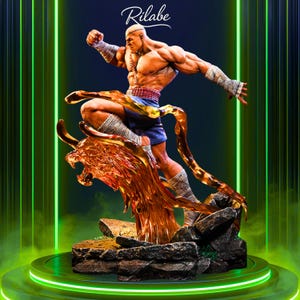 Muay Thai Figure - Etsy
