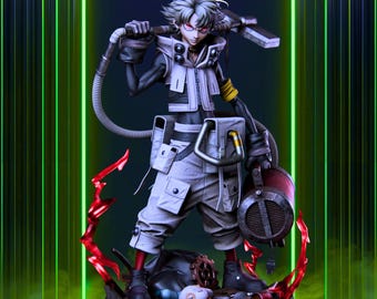 【限定品】ルド・シュアブレック ガレージキット 1/6 未塗装未組立 ガチアクタ Rudo Surebrec ジオラマ: ガチアクタ ファンアート、3D プリント