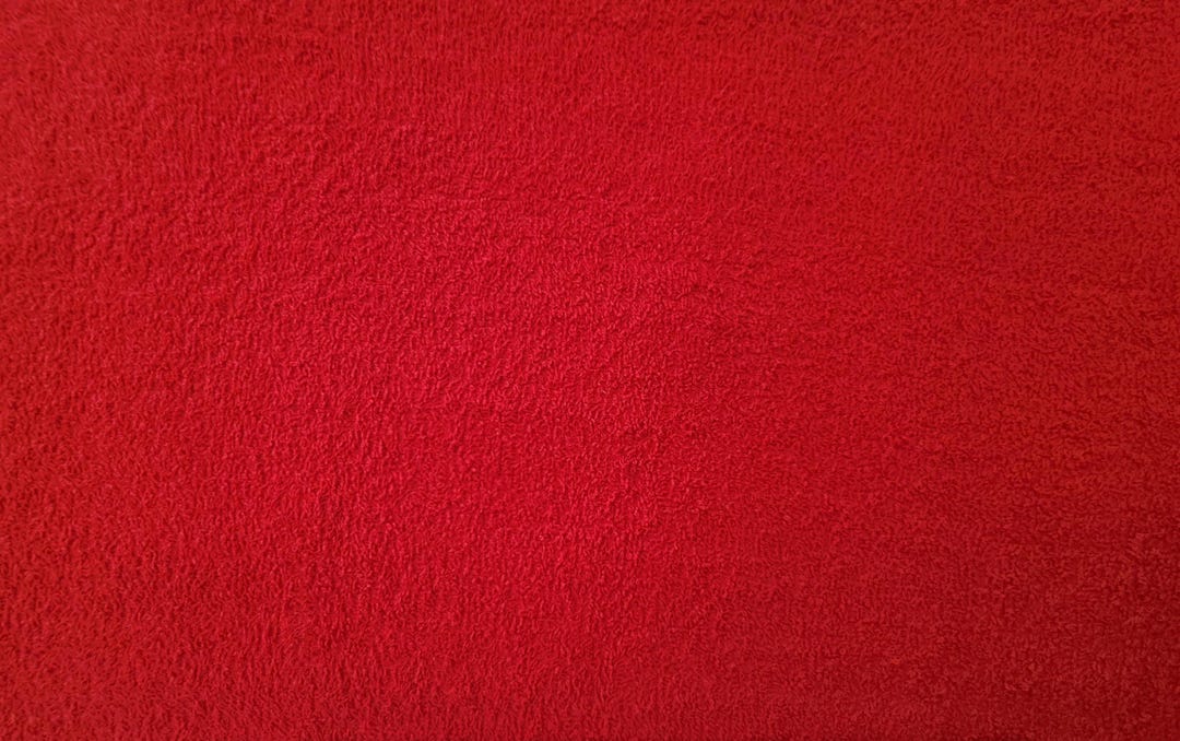 Red Terry Rag 45