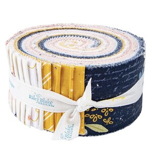 Entre les pages Rolie Polie (Jelly Roll) par Fran Gulick Groupes floraux Livres scolaires Lunettes de lecture en papier, RP-15370-40, OR2R5, Riley Blake