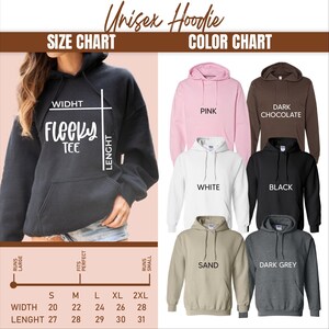 a women's hoodie sweatshirt with the words, pink, white, and