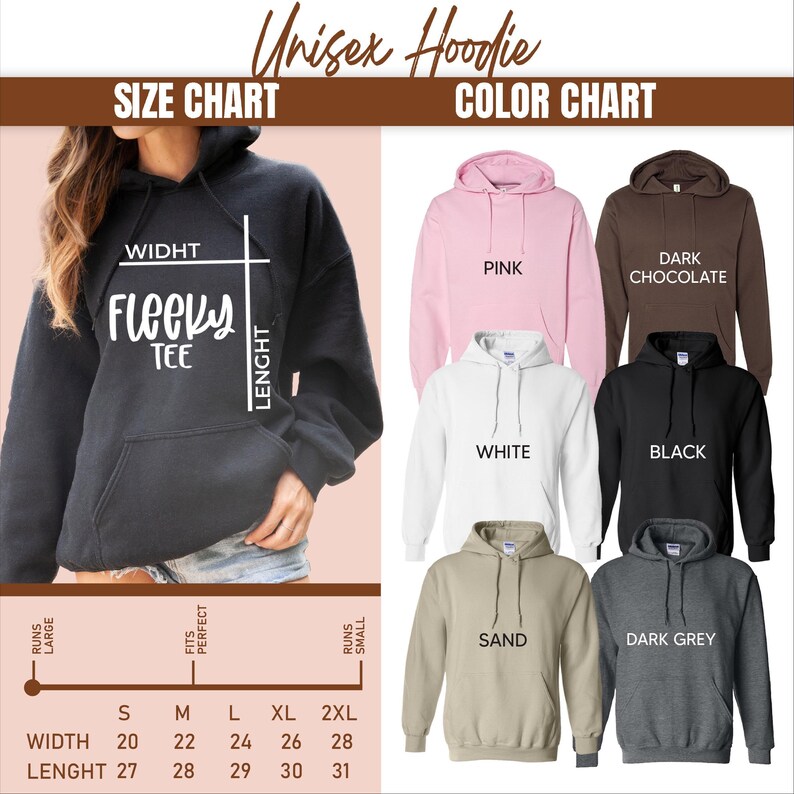 a women's hoodie sweatshirt with the words, pink, white, and