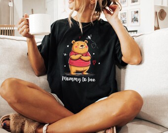 Mommy to Be Shirt, Cute Mommy Sweatshirt, Preppy Pregnancy Reveal Hoodie, First Time Mom Shirt, New Mom Tee, Happy Mother's Day Gift, F790