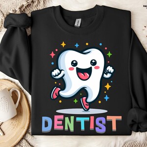 Uroczy Dentysta Bluza, Idealny Prezent Urodzinowy na Wydarzenie Dentystyczne, Szkoła Dentystyczna, Higienistka, Ortodonta, Dzień Dentysty, Miłośnik Zębów