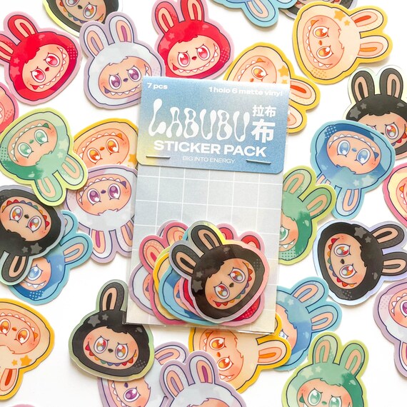 Labubu Big Into Energy | Sticker Pack