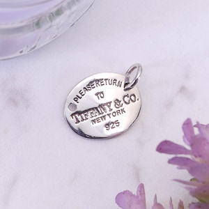 Vintage Tiffany and Co Pendant of Sterling Silver