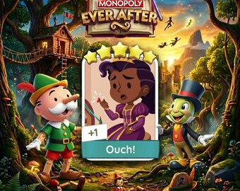 Ouch Monopoly_Go 5 Star Stickers ( Set 16 - 24 ) NEW ALBUM