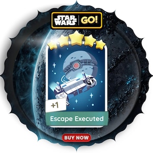 Escape executed MonopolyGo 5 Stern Sticker ( Set 15 - 21 ) NEUES ALBUM