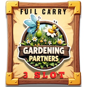 GARDENING Partners (3 SLOT) | 24 Hours Full Carry | MONOPOLY_GO Pertners Event on August 12th
