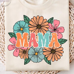 Coquette Bow Floral Mama PNG, Mama Flower Png, Preppy Mama Png, Retro Mama Flower Png, Mama Png, Mothers Day Png, Mama Floral Png, mama png