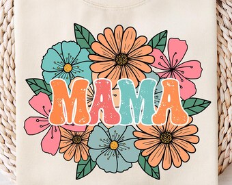 Coquette Bow Floral Mama PNG, Mama Flower Png, Preppy Mama Png, Retro Mama Flower Png, Mama Png, Mothers Day Png, Mama Floral Png, mama png