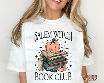 魔女の読書クラブ png、不気味な読者の読書クラブ png、不気味な季節 png、ハロウィーン昇華デザイン、不気味な本っぽい、呪文の本 png