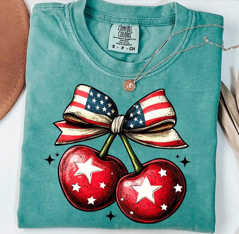 Kokarda American Cherry Coquette Png, Trendy America Png, Amerykańska Kokietka Png, 4 lipca Png, Dzień Pamięci PNG, Dziewczęca USA Png, Czwarty lipca zdjęcie 10
