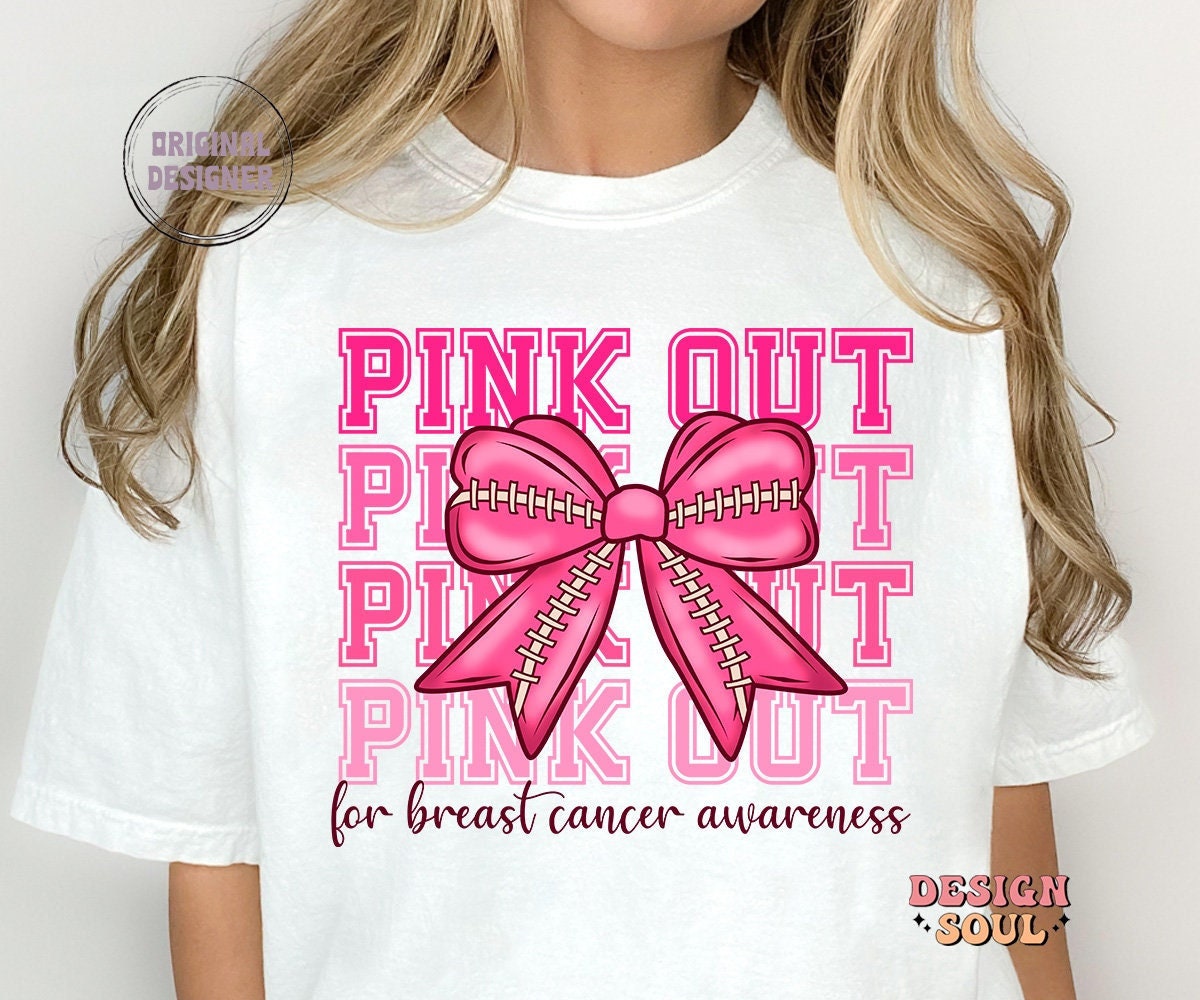 Football Pink Out Png, Breast Cancer Awareness Png, Breast Cancer ...