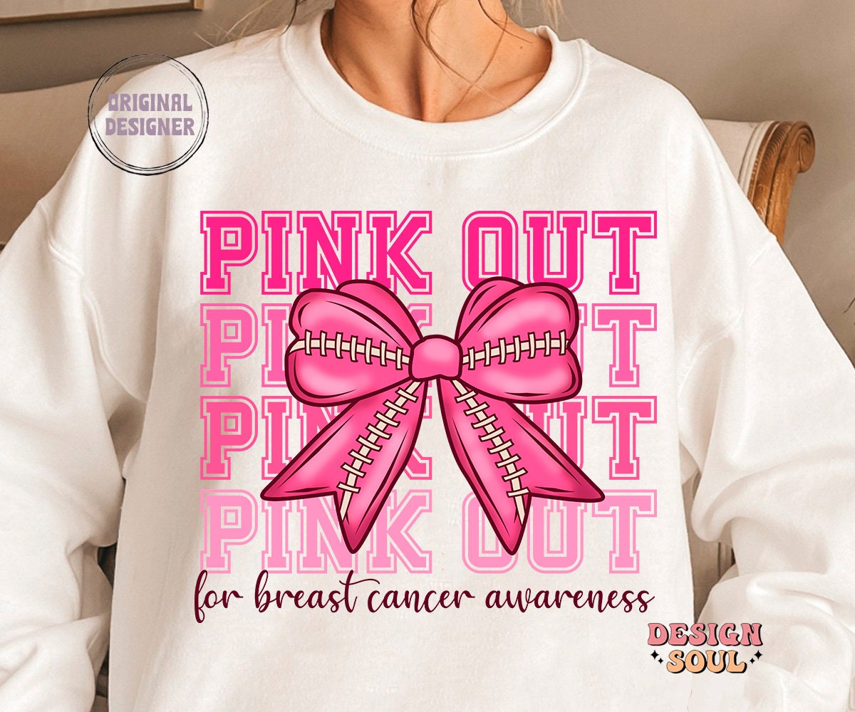 Football Pink Out Png, Breast Cancer Awareness Png, Breast Cancer ...