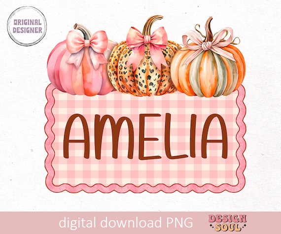 Pumpkin kid name png, fall personalized png, kids fall png, thanksgiving personalized png, fall mini png, Fall Png girls, custom name png
