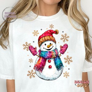 Coquette glitter christmas snowman png, coquette christmas tree png, christmas kids png, girly christmas png, christmas sublimation, bow png image 4