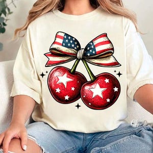 Kokarda American Cherry Coquette Png, Trendy America Png, Amerykańska Kokietka Png, 4 lipca Png, Dzień Pamięci PNG, Dziewczęca USA Png, Czwarty lipca zdjęcie 9