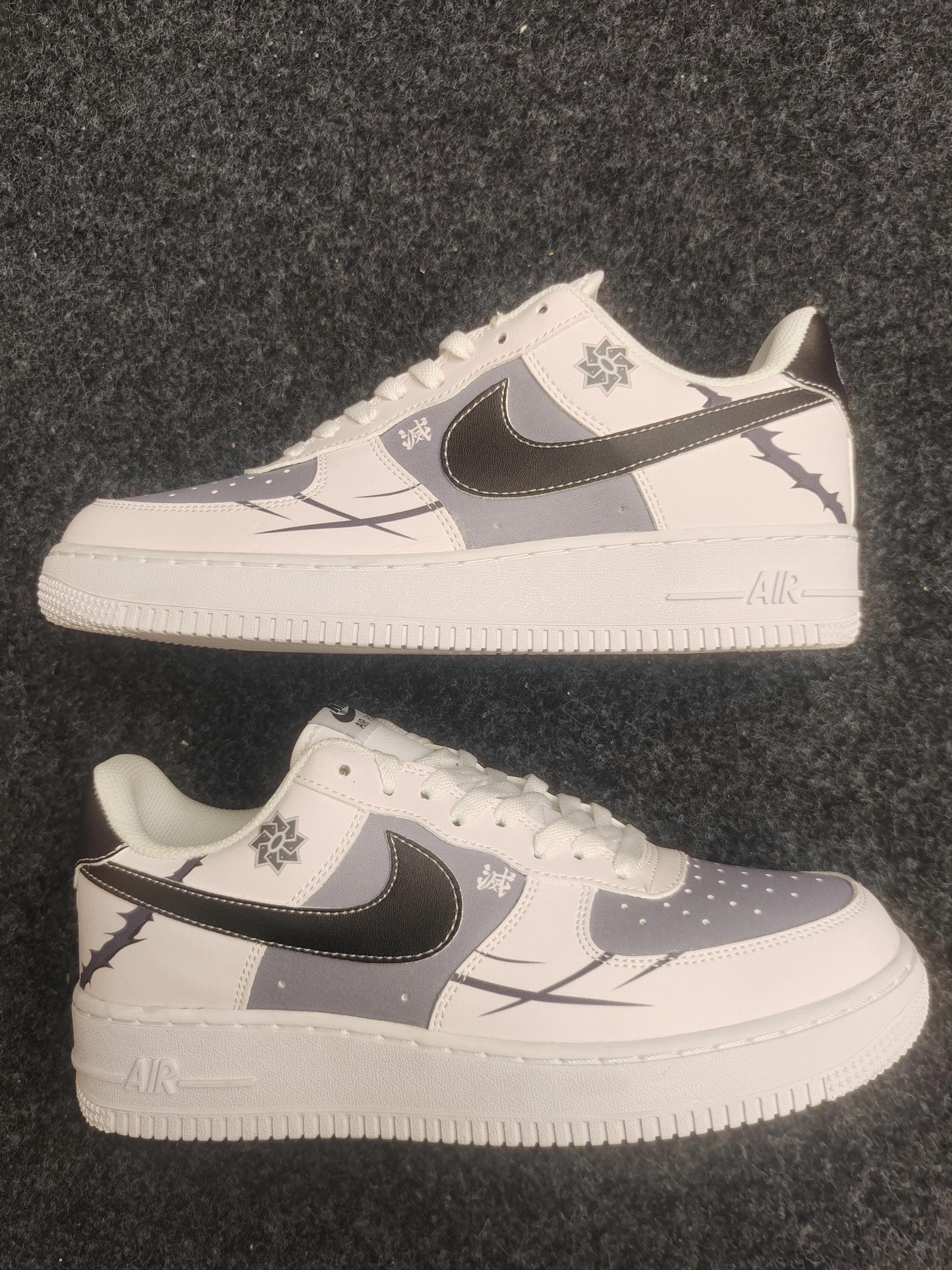 Nike air force customs anime