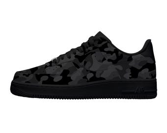 black camo air force 1